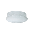 Clear Round Raised Lid for Large Tray FLR-312B Tabletop, Pk of 25