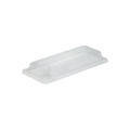 Clear Rectangular Raised Lid for Bento Box FS-06B, Pack of 50