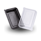 500ml Rectangular PP Container and Clear Lid