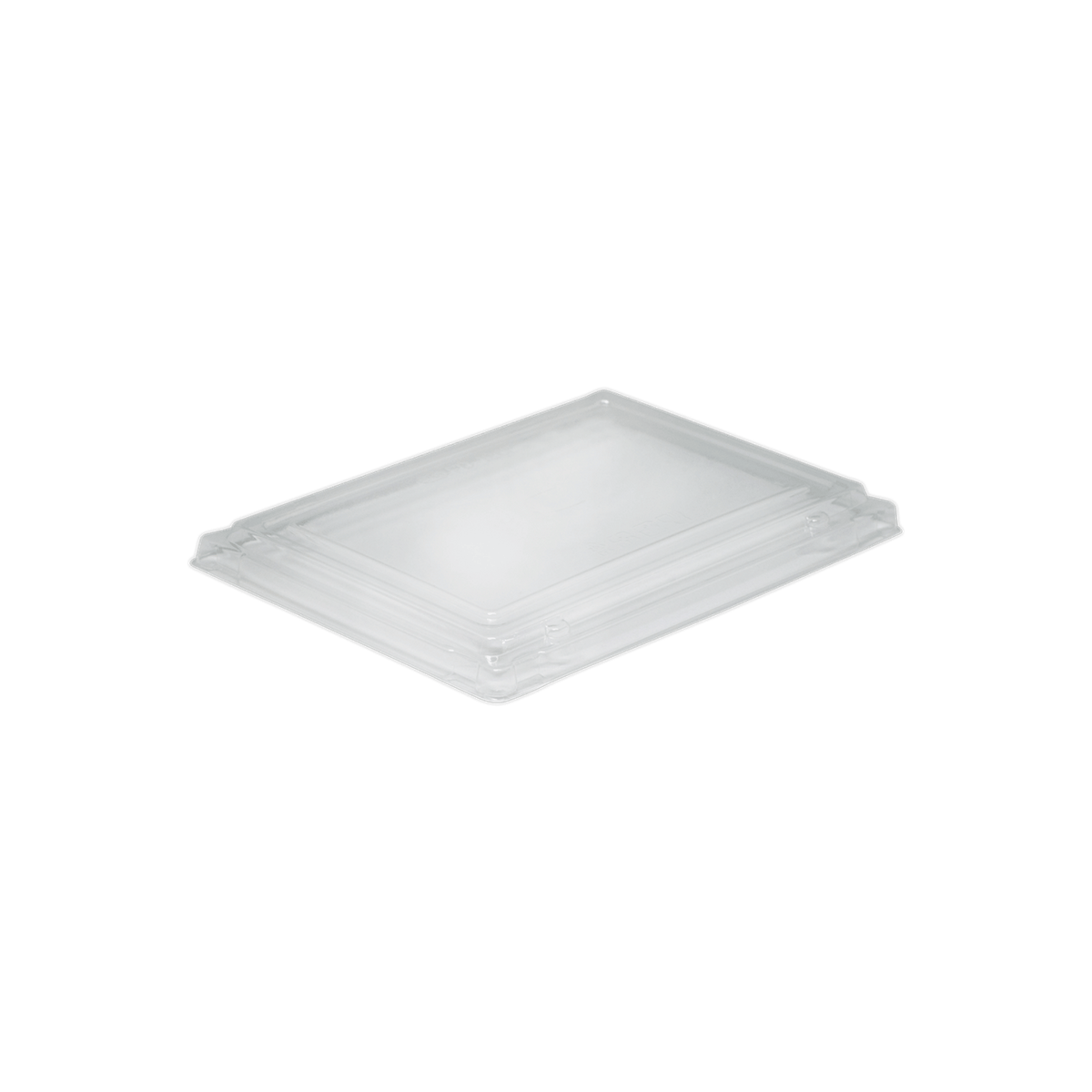 Clear Flat Lid for 710ml Bento Box FD-120B, SLV of 80