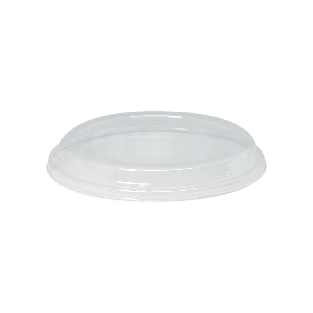 Clear Round Raised Lid for Falcatainer FLR-05B, Sleeve of 50