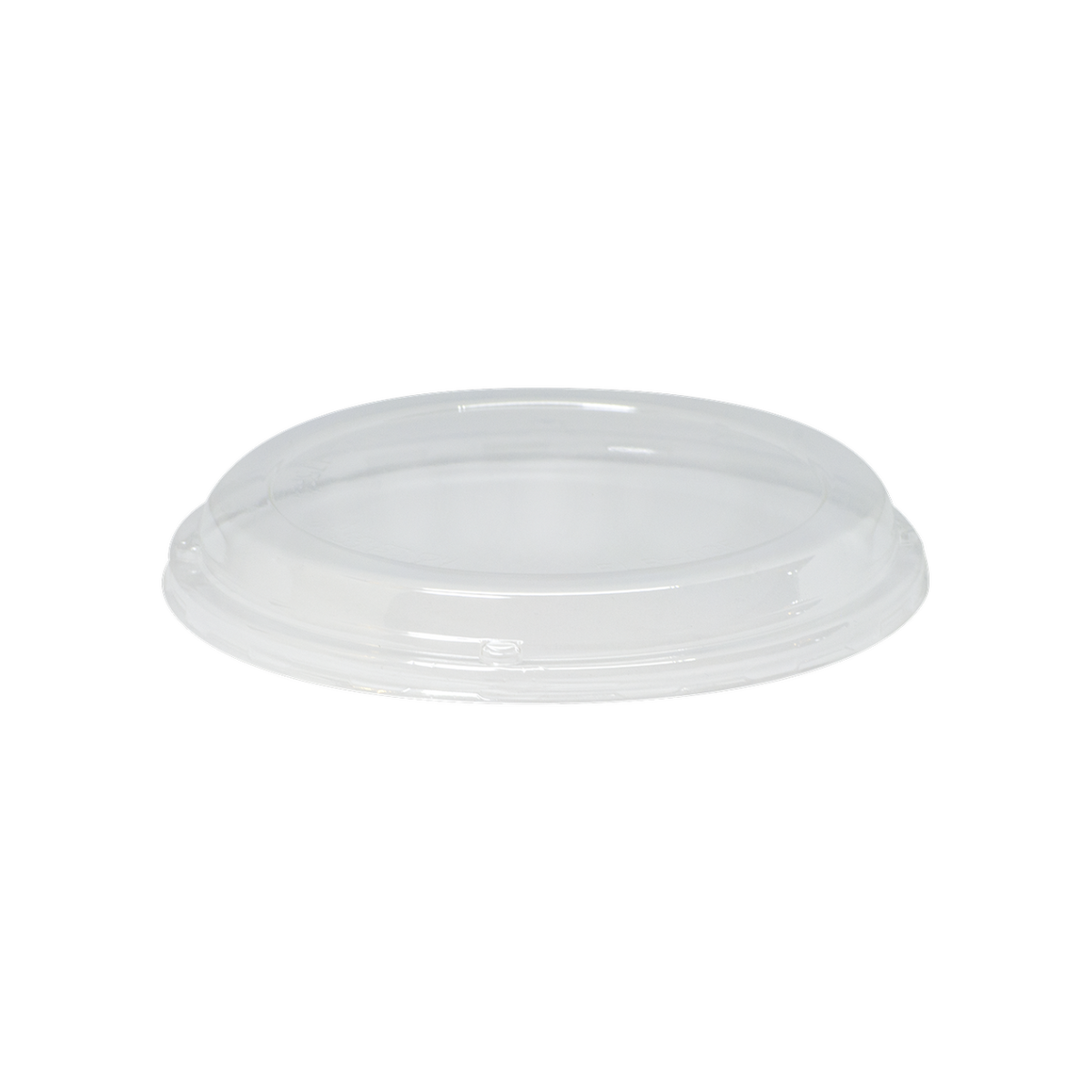 Clear Round Raised Lid for Falcatainer FLR-05B, Sleeve of 50