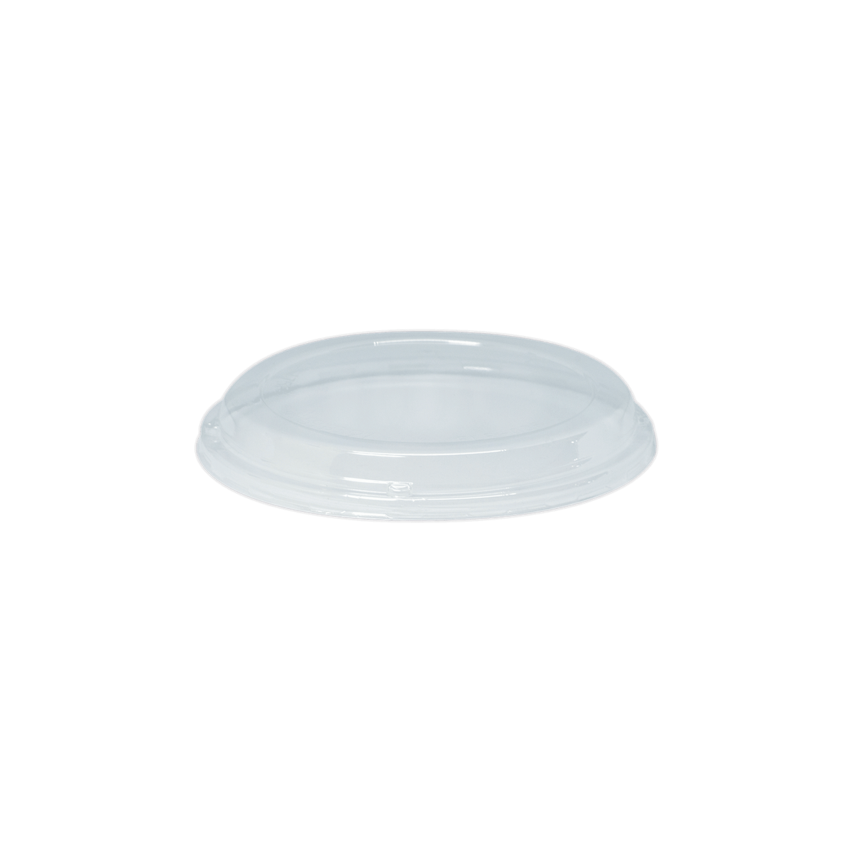 Clear Round Raised Lid for Falcatainer FLR-05B, Sleeve of 50