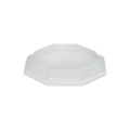 Clear Octagon Raised Lid for Bento Box FAN-11B, Pack of 50