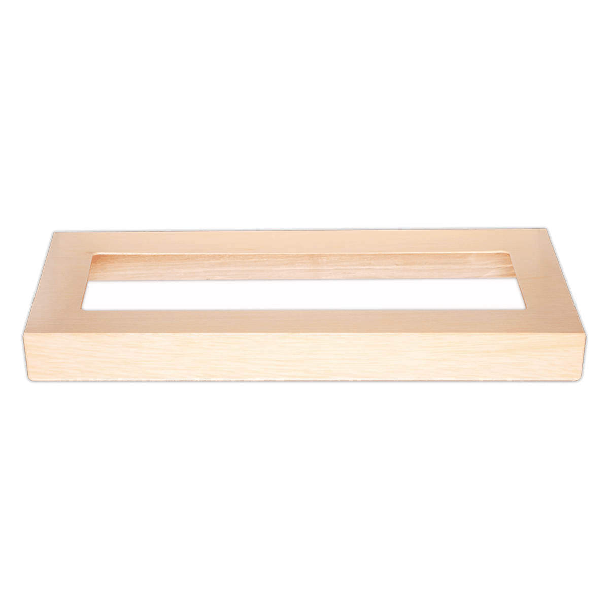 Wooden Window Clear Lid for Bento Tray FSW-22B, Pack of 25