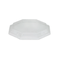 Clear Octagon Raised Lid for Bento Box FAN-09B, Pack of 50