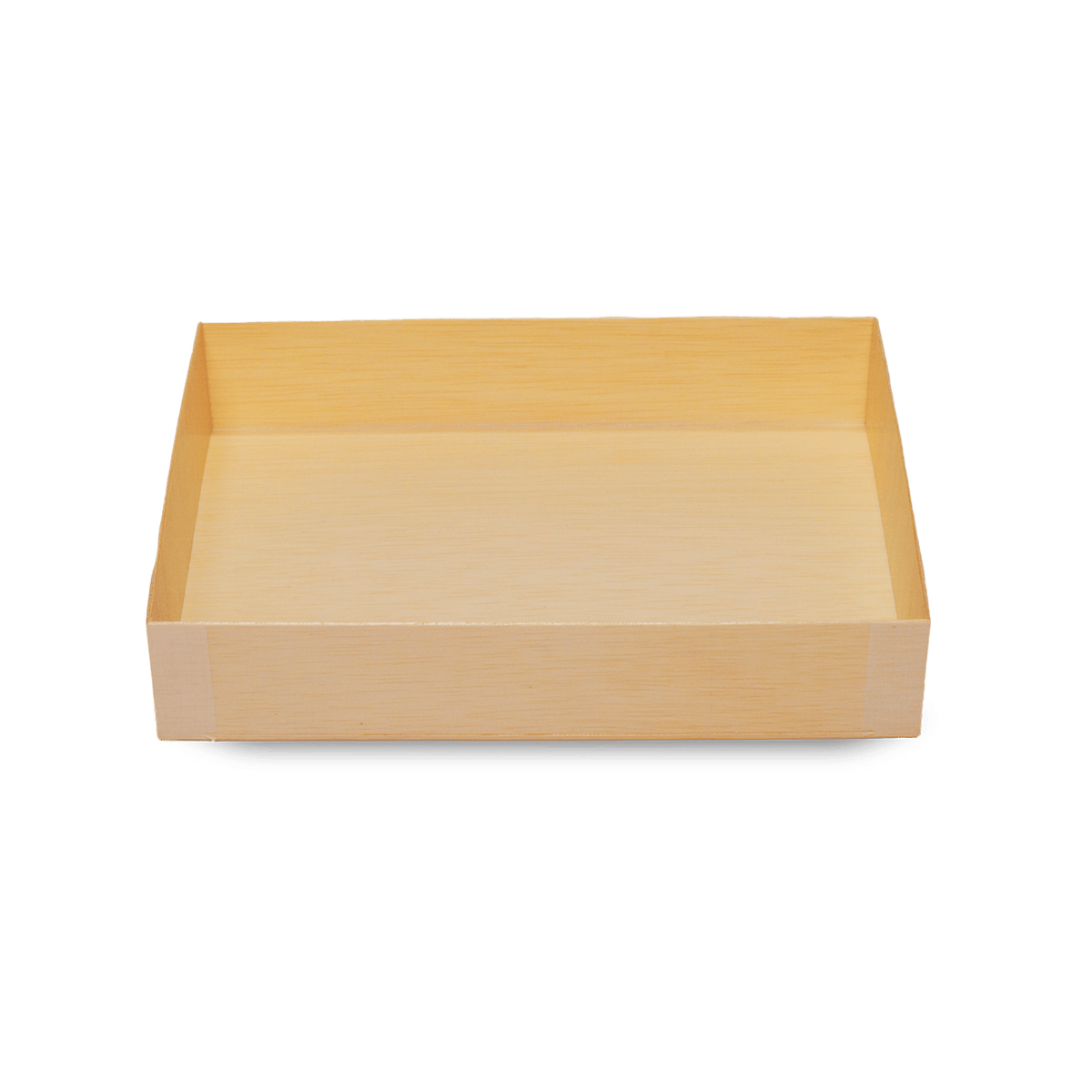 1015ml Foldable Wooden Sushi/Sashimi Bento Box, Sleeve of 50