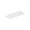 Clear Rectangular Raised Lid for Bento Box FA-430B, Pack of 50