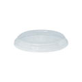 Clear Round Raised Lid for Falcatainer FLR-03B, Pack of 50