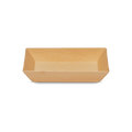 380ml Rectangular Wooden Bento Box Tabletop, Pack of 50