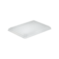 Clear Flat Lid for 1050ml Bento Box FD-145B, Sleeve of 50